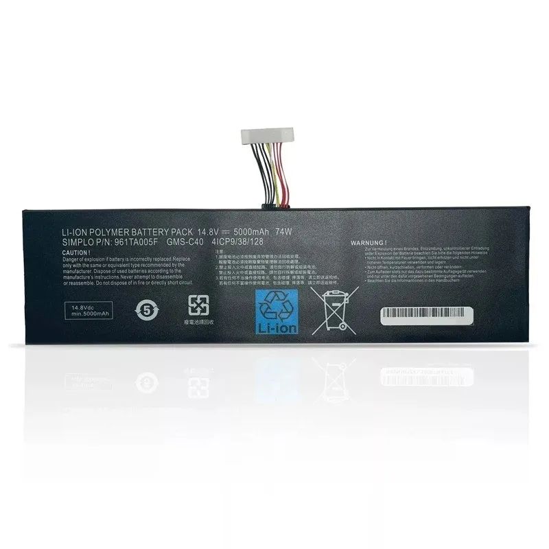 GMS-C40 Battery For RAZER Blade Pro 2013 2015 RZ09-009911010 961TA005F
GMS-C40 Battery For RAZER Blade Pro 2013 2015 RZ09-009911010 961TA005F