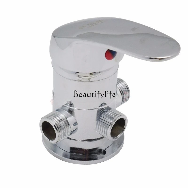 *Solar water heater large three-way mixing valve surface shower hot and cold water shower faucet temperature control switch rain 
*Solar water heater large three-way mixing valve surface shower hot and cold water shower faucet temperature control switch rain