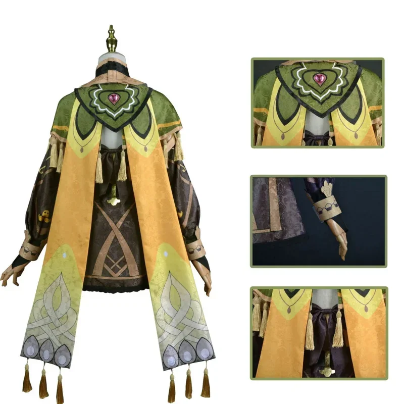 EE01 Аниме-игра Genshin Impact Collei, костюмы для косплея с париком для взрослых женщин и мужчин, наряд для вечеринки на Хэллоуин, полный комплектIo0!
EE01 Аниме-игра Genshin Impact Collei, костюмы для косплея с париком для взрослых женщин и мужчин, наряд для вечеринки на Хэллоуин, полный комплектIo0!