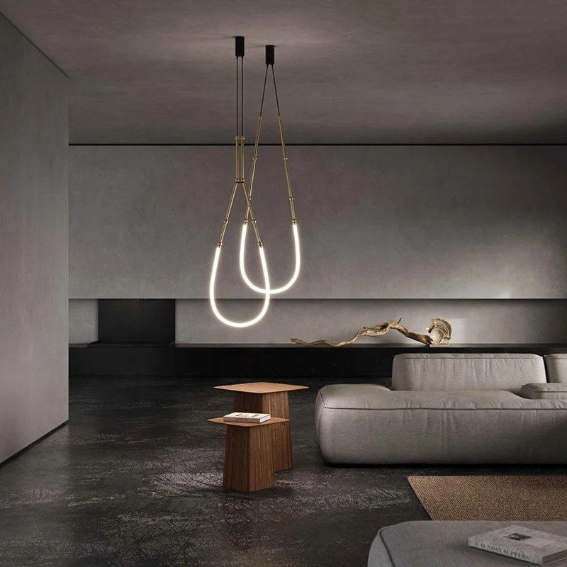 2026 Modern Art Bar Counter Chandelier Restaurant LED Hanging Lamp Simple Line Home Decor Pendant Light Lobby Pendant Light Lamp
2026 Modern Art Bar Counter Chandelier Restaurant LED Hanging Lamp Simple Line Home Decor Pendant Light Lobby Pendant Light Lamp