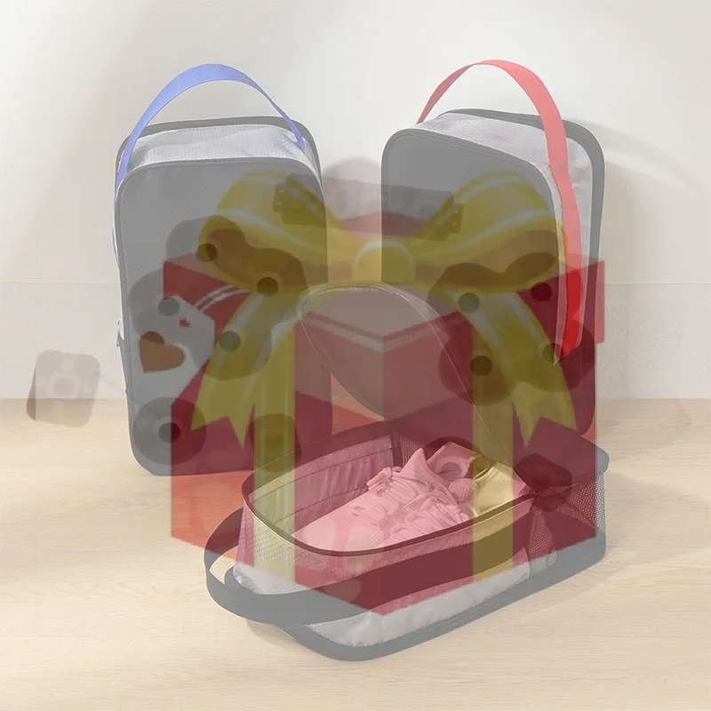 【HG】Double-layer Sports Shoes Bag Breathable Portable Shoes Organizer Dust-proof With Handle Travel Shoe Storage Bag Outdoor
【HG】Double-layer Sports Shoes Bag Breathable Portable Shoes Organizer Dust-proof With Handle Travel Shoe Storage Bag Outdoor