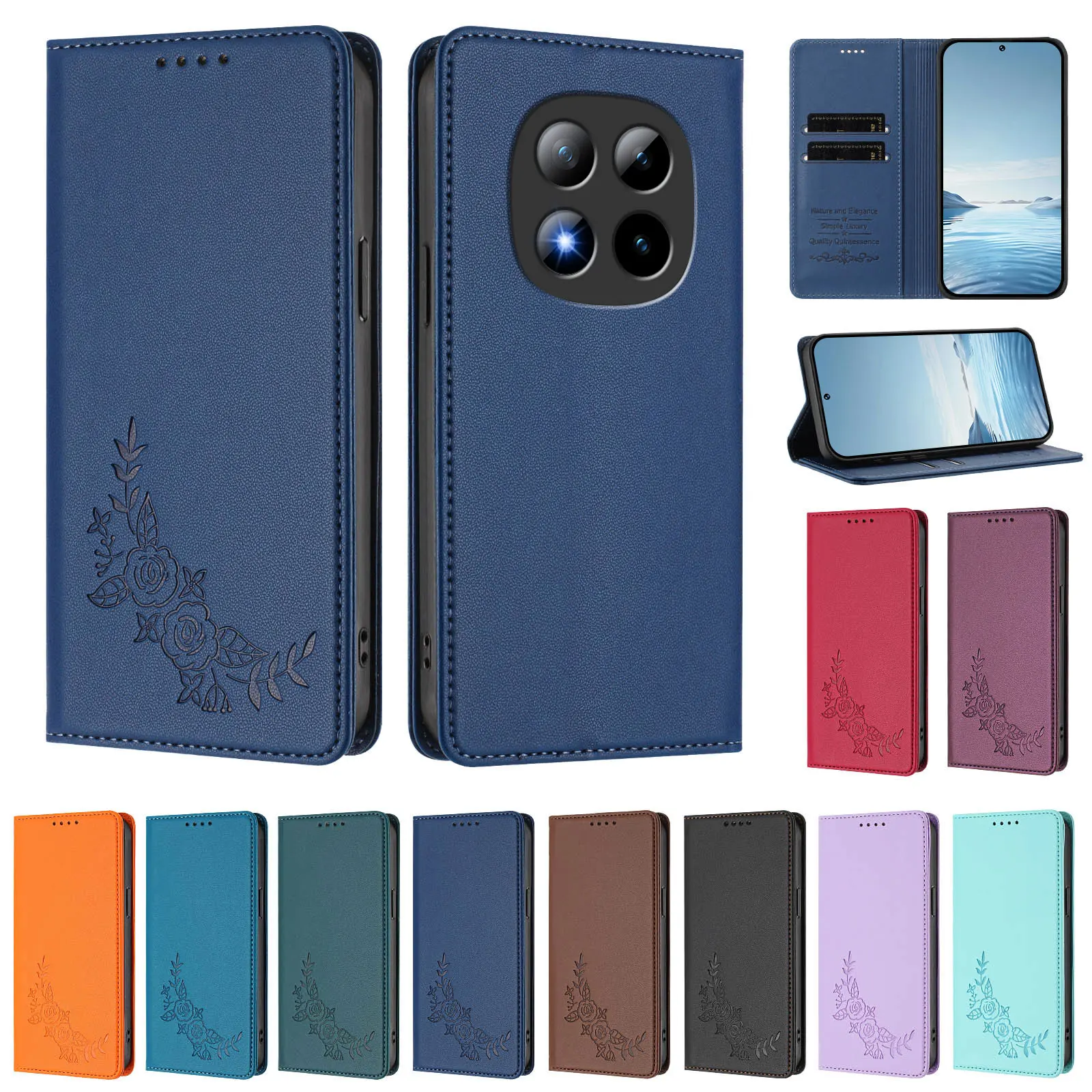 Magnetic Wallet Flip Leather Case For Coque Xiaomi Poco M8 M8 Pro M7 4G M7 M6 M5 M4 Pro M3 M5S Flower Pattern Phone Back Cover
Magnetic Wallet Flip Leather Case For Coque Xiaomi Poco M8 M8 Pro M7 4G M7 M6 M5 M4 Pro M3 M5S Flower Pattern Phone Back Cover