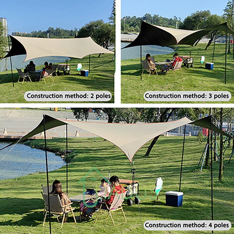 Waterproof Portable Sunshade Camping Tent Oxford Cloth Square Butterfly Canopy Beach Park Sunscreen Shelter Camping Equipment
Waterproof Portable Sunshade Camping Tent Oxford Cloth Square Butterfly Canopy Beach Park Sunscreen Shelter Camping Equipment