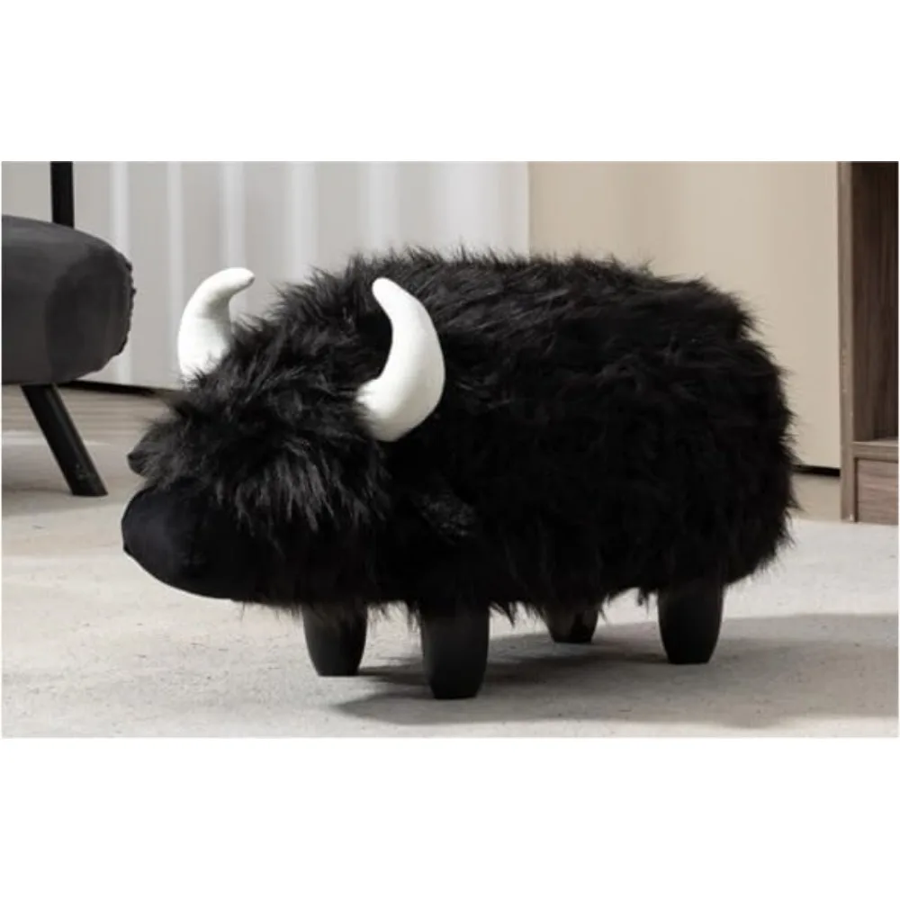 Harry The Cow Ottoman with Storage for Kids' Bedroom, Playroom, Nursery or Recreation Room Decor, Soft Animal-Shap
Harry The Cow Ottoman with Storage for Kids' Bedroom, Playroom, Nursery or Recreation Room Decor, Soft Animal-Shap