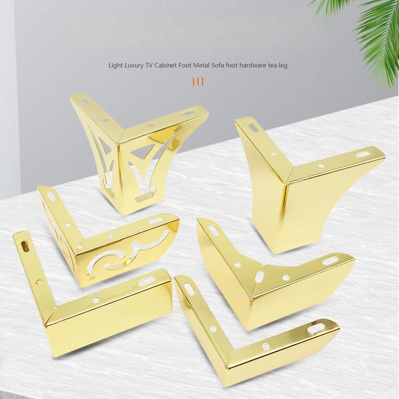 Simple Gold Sofa Feet Nordic Furniture Cabinet Feet TV Cabinet Metal Support Legs Coffee Table Hardware Feet
Simple Gold Sofa Feet Nordic Furniture Cabinet Feet TV Cabinet Metal Support Legs Coffee Table Hardware Feet