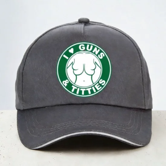 I Love Guns And Titties Baseball Cap High Quality fashion Unisex adjustable Snapback hats
I Love Guns And Titties Baseball Cap High Quality fashion Unisex adjustable Snapback hats