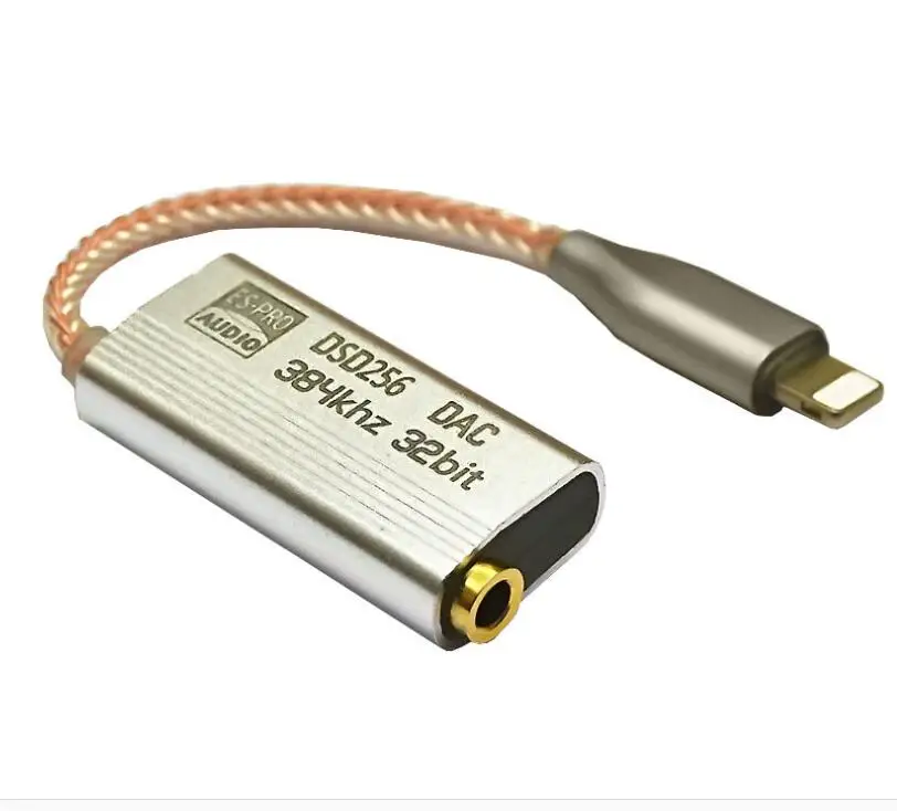 DSD ES9318 мобильный телефонный Тип C до 3,5 мм декодирование ЦАП усилитель HIFI Проводной адаптер кабель для наушников для устройства ESS
DSD ES9318 мобильный телефонный Тип C до 3,5 мм декодирование ЦАП усилитель HIFI Проводной адаптер кабель для наушников для устройства ESS