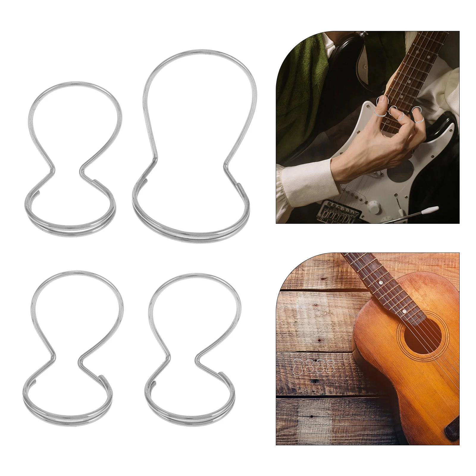 4 Pcs Guitar Pick Finger Cover Picks for Banjo Caps Metal Acoustic Stainless Steel
4 Pcs Guitar Pick Finger Cover Picks for Banjo Caps Metal Acoustic Stainless Steel