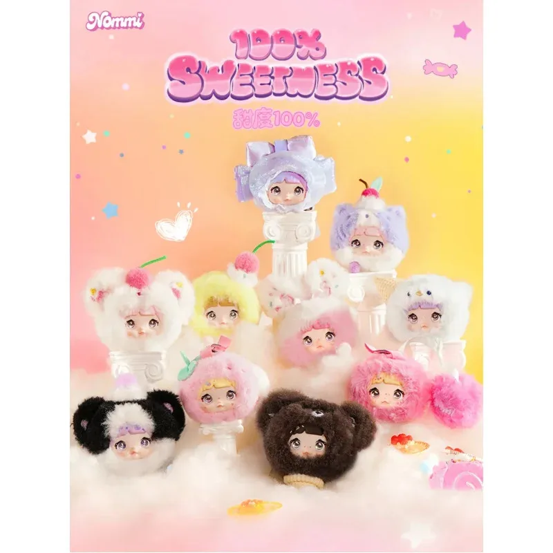 Pre Sale For 30 Days Nommi Mibao Sweetheart 100% Series Blind Box Vinyl Plush Dolls Kawaii Ornaments Toys Birthday Gift
Pre Sale For 30 Days Nommi Mibao Sweetheart 100% Series Blind Box Vinyl Plush Dolls Kawaii Ornaments Toys Birthday Gift