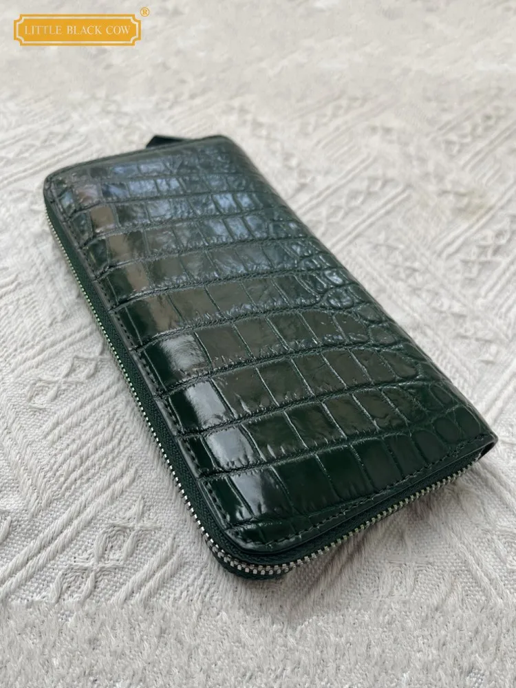 Casual Women Designer Green Crocodile Skin Genuine Leather Long Wallet Card Bag Zipper Fashion New Ladies Purse Clutch Wallets
Casual Women Designer Green Crocodile Skin Genuine Leather Long Wallet Card Bag Zipper Fashion New Ladies Purse Clutch Wallets