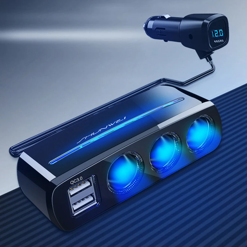 2 In 1 Multifunctional Car Cigarette Lighter 12V 24V Automobile Multi Socket Adapter Splitter Auto USB Charger Adapter Car Parts
2 In 1 Multifunctional Car Cigarette Lighter 12V 24V Automobile Multi Socket Adapter Splitter Auto USB Charger Adapter Car Parts