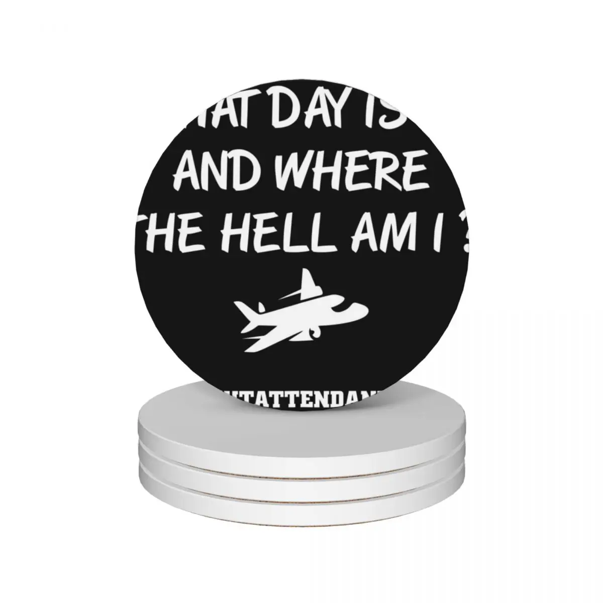 Funny flight attendant job Ceramic Coasters (Set of 4) bulk kawaii animal for table Coasters
Funny flight attendant job Ceramic Coasters (Set of 4) bulk kawaii animal for table Coasters