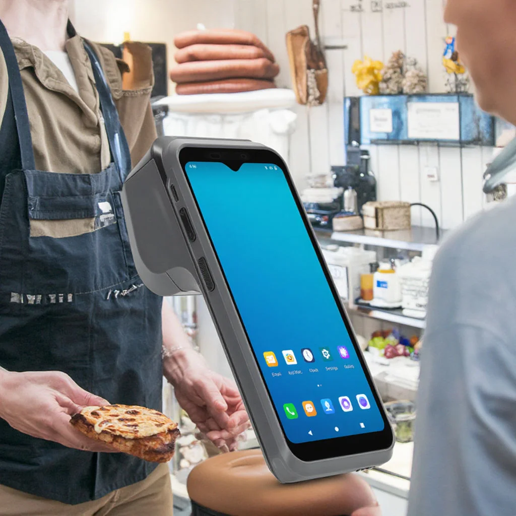 Android handheld POS machine with built-in thermal printer supports SDK and virtual Bluetooth (development free) calling
Android handheld POS machine with built-in thermal printer supports SDK and virtual Bluetooth (development free) calling