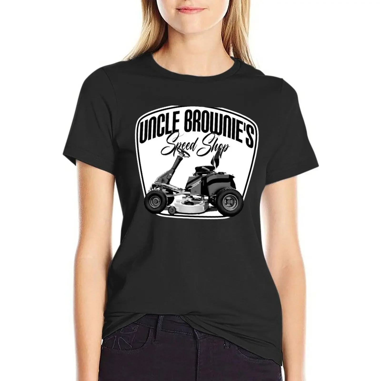 Uncle Brownies Speed Shop (Reservation Dogs Tribute Design) T-Shirt funny plus size t shirts for Women loose fit
Uncle Brownies Speed Shop (Reservation Dogs Tribute Design) T-Shirt funny plus size t shirts for Women loose fit