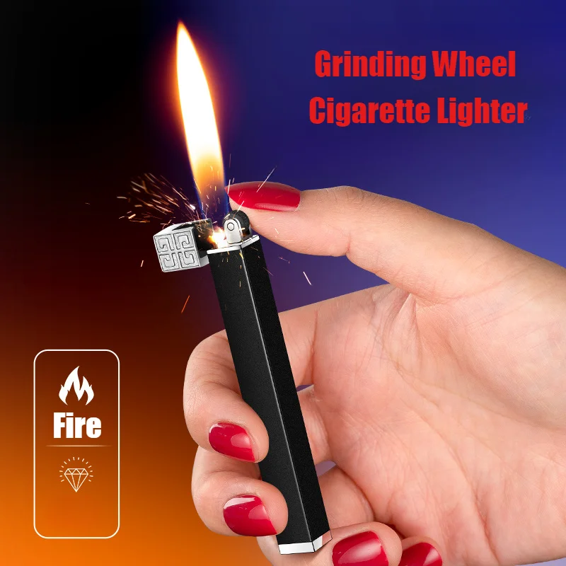 Grinding Wheel Lighter Quad Column Cube Open Flame Cigarette Lighters & Smoking Accessories Ignifier Cigar Factory Direct Sales
Grinding Wheel Lighter Quad Column Cube Open Flame Cigarette Lighters & Smoking Accessories Ignifier Cigar Factory Direct Sales