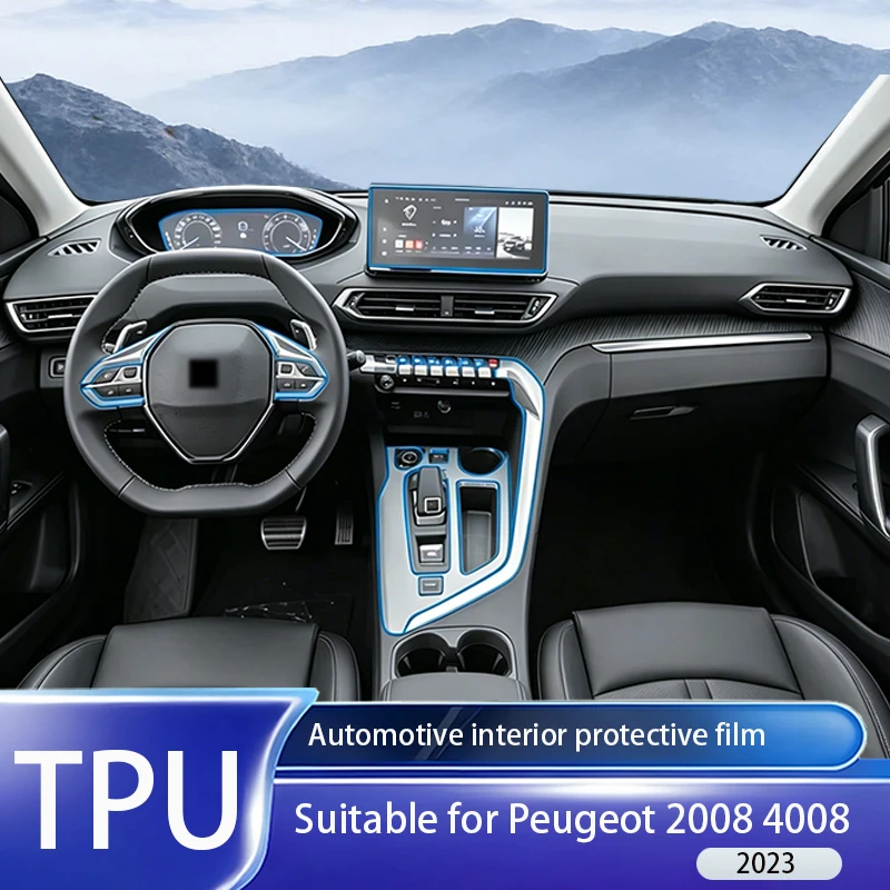 Fit for Peugeot 2008 4008 2023 Clear TPU PPF GPS Nav Screen Gear Panel Anti Scratch Interior Protect Decor Accessory Stickers
Fit for Peugeot 2008 4008 2023 Clear TPU PPF GPS Nav Screen Gear Panel Anti Scratch Interior Protect Decor Accessory Stickers