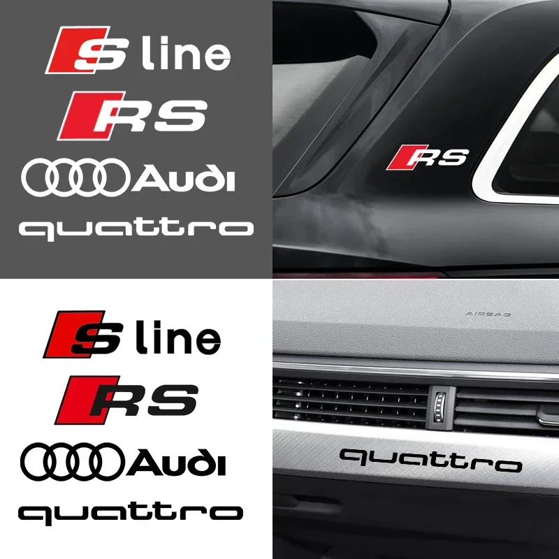 For Audi Sline RS A3 A4 B8 8P 8V B6 A5 A6 C7 Q5 B9 B7 C6 A1 Q7 Q3 TT Car Body Window Trunk Decoration Stickers Auto Accessories
For Audi Sline RS A3 A4 B8 8P 8V B6 A5 A6 C7 Q5 B9 B7 C6 A1 Q7 Q3 TT Car Body Window Trunk Decoration Stickers Auto Accessories