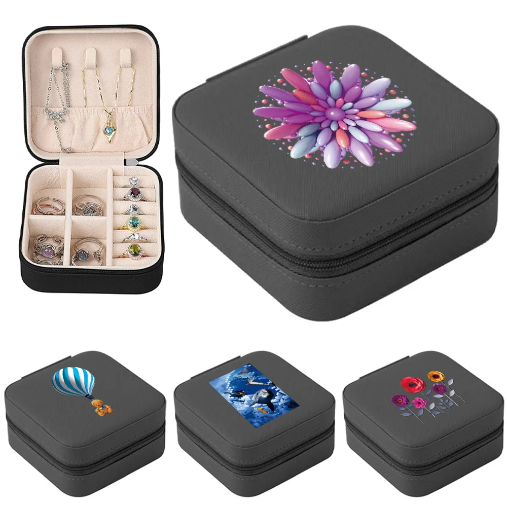 2024 Travel Jewelry Storage Box Double Ring Earrings Organization Color 3D Pattern Printed Zipper Handbag Large Flap Leather Box
2024 Travel Jewelry Storage Box Double Ring Earrings Organization Color 3D Pattern Printed Zipper Handbag Large Flap Leather Box