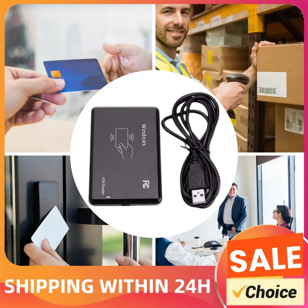 Contactless IC Card Reader Writer with LED Indicator/Buzzer RFID IC Card Reader Compatible for Windows Linux MacOS
Contactless IC Card Reader Writer with LED Indicator/Buzzer RFID IC Card Reader Compatible for Windows Linux MacOS