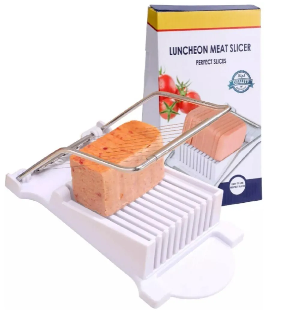 Stainless Steel Luncheon Meat Egg Slicer Multipurpose Kitchen Cutter Tool
Stainless Steel Luncheon Meat Egg Slicer Multipurpose Kitchen Cutter Tool