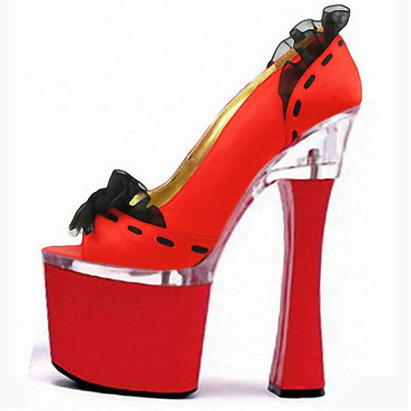 Spring Autumn Platforms Women PU Leather Open Toe Ultra 18cm Night Club High Heel Shoes Wedding Shoes
Spring Autumn Platforms Women PU Leather Open Toe Ultra 18cm Night Club High Heel Shoes Wedding Shoes