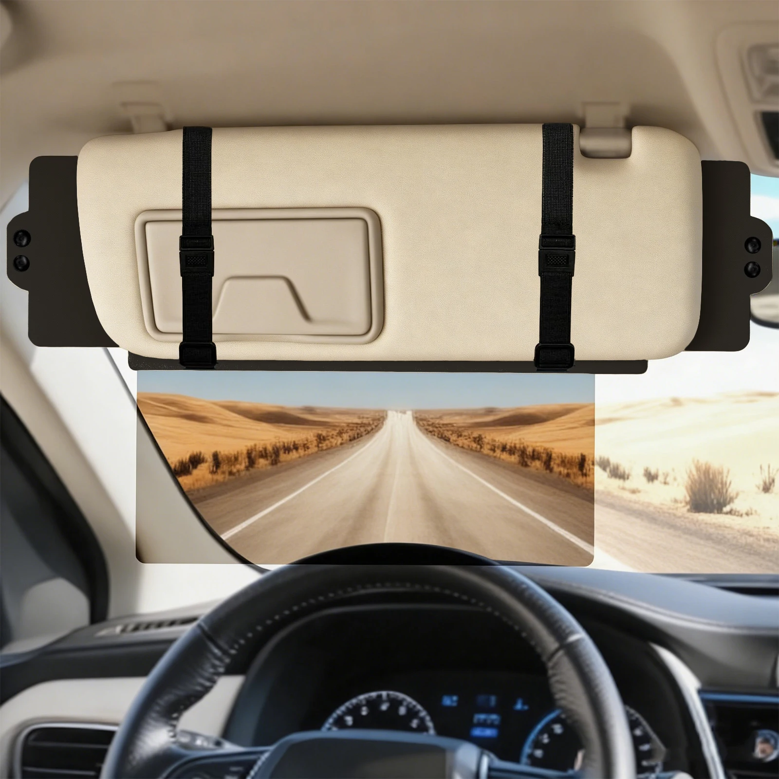 Car Sun Visor Extender Anti-glare Sun Blocker Durable Windshield PU Car Window Left Right Shockproof Sun Shade Plate Adjustable
Car Sun Visor Extender Anti-glare Sun Blocker Durable Windshield PU Car Window Left Right Shockproof Sun Shade Plate Adjustable