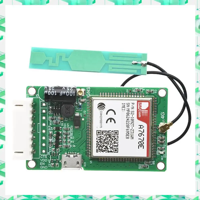 3C Electron A7670E SIMCOM Core Board 4G LTE Cat1 With SIM Card Slot, 2G LTE-FDD, GSM 900/1800Mhz For TTL UART,A7670E SIMCOM Core
3C Electron A7670E SIMCOM Core Board 4G LTE Cat1 With SIM Card Slot, 2G LTE-FDD, GSM 900/1800Mhz For TTL UART,A7670E SIMCOM Core