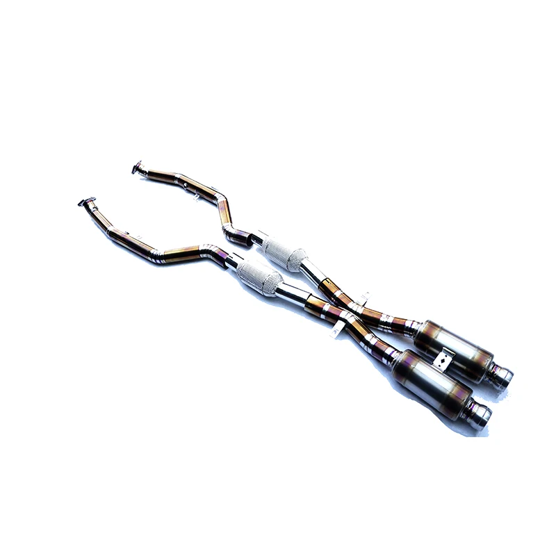 Deleville High Performance Midpipe for BMW E90 E92 M3 Titanium Alloy Exhaust Pipes Catted with Three-way Catalytic Converter
Deleville High Performance Midpipe for BMW E90 E92 M3 Titanium Alloy Exhaust Pipes Catted with Three-way Catalytic Converter
