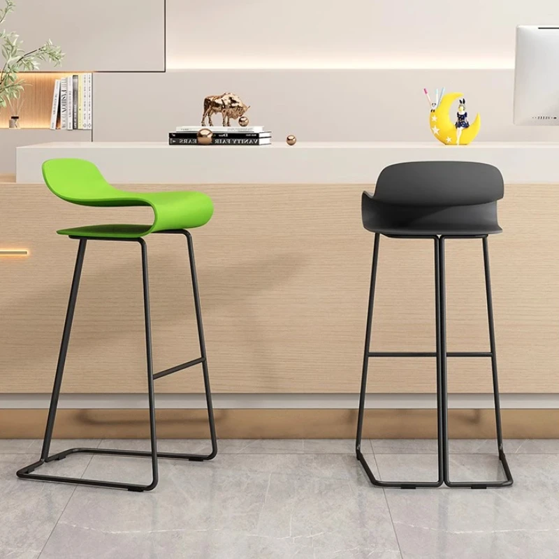 Internet Celebrity TikTok Bar Stool Commercial Plastic Counter Stools for Home Modern Minimalist Reception Island Stool
Internet Celebrity TikTok Bar Stool Commercial Plastic Counter Stools for Home Modern Minimalist Reception Island Stool