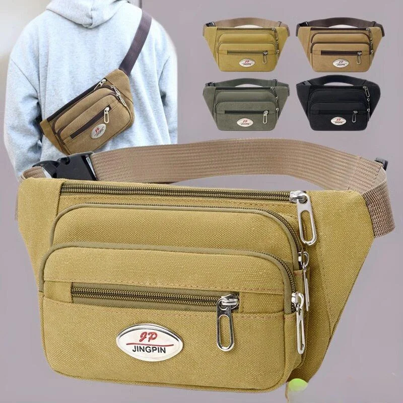2026 New Iron Label Multi-Layer Canvas Buckle Men's Waist Bag Tool Mobile Phone Bag Fashion Canvas Bag Pure Color
2026 New Iron Label Multi-Layer Canvas Buckle Men's Waist Bag Tool Mobile Phone Bag Fashion Canvas Bag Pure Color
