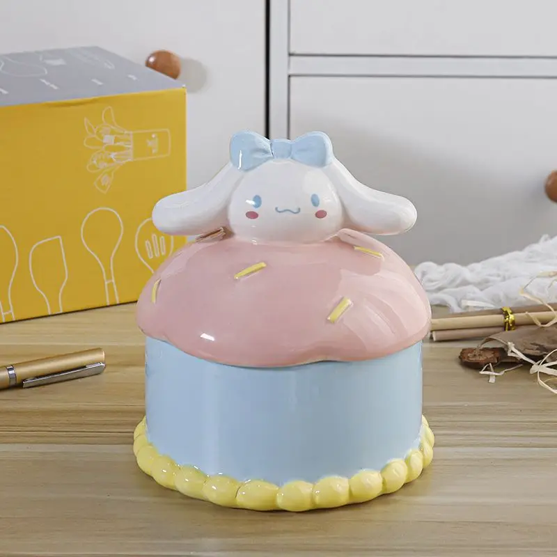 Cinnamoroll Anime Kawaii Sanrio Ins Fashion Creative Storage Tank Cute Ceramic Jewelry Jar Decoration Case Gifts for Kids
Cinnamoroll Anime Kawaii Sanrio Ins Fashion Creative Storage Tank Cute Ceramic Jewelry Jar Decoration Case Gifts for Kids