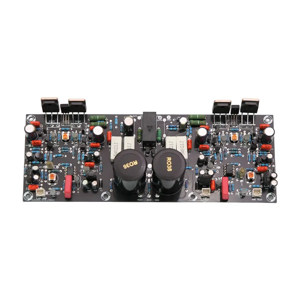 For SF60 HiFi High Power Dual Channel Class AB Power Amplifier Board Ultra LM3886 TDA7293 Replacement for SUGDEN