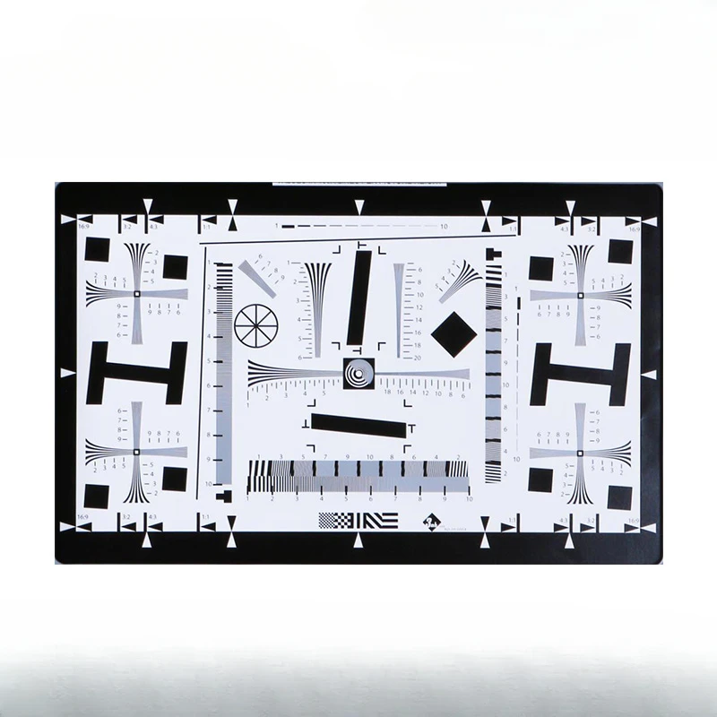Monitoring camera NQ HD 2000 line standard ISO12233 resolution resolution test card chart
Monitoring camera NQ HD 2000 line standard ISO12233 resolution resolution test card chart