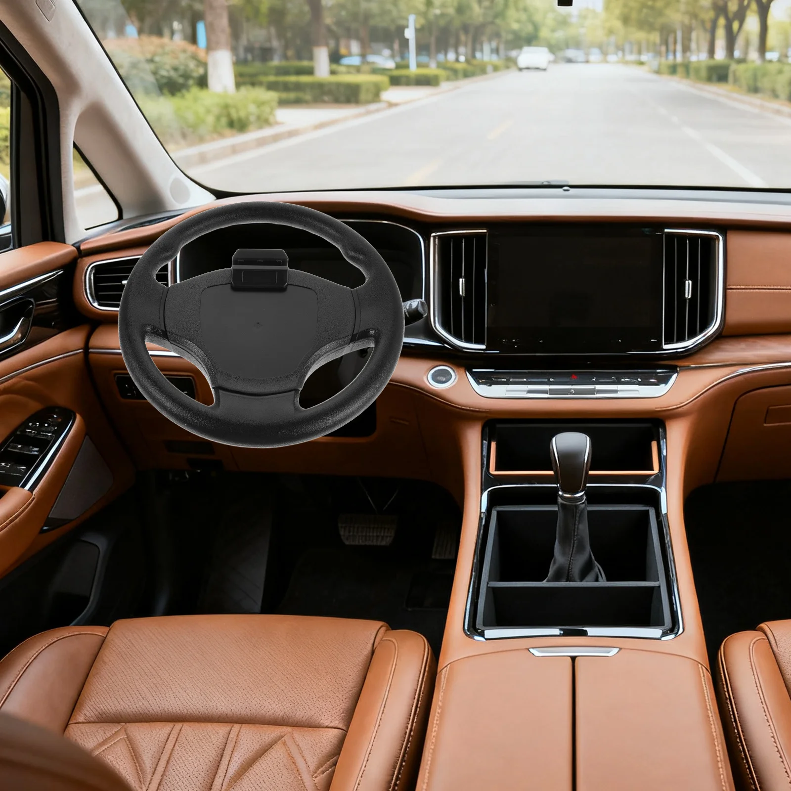 14 Inches Auto Steering Wheel - Cart Replacement for Club Car - Sport Design with Spokes Ergonomic Handle Comfort
14 Inches Auto Steering Wheel - Cart Replacement for Club Car - Sport Design with Spokes Ergonomic Handle Comfort