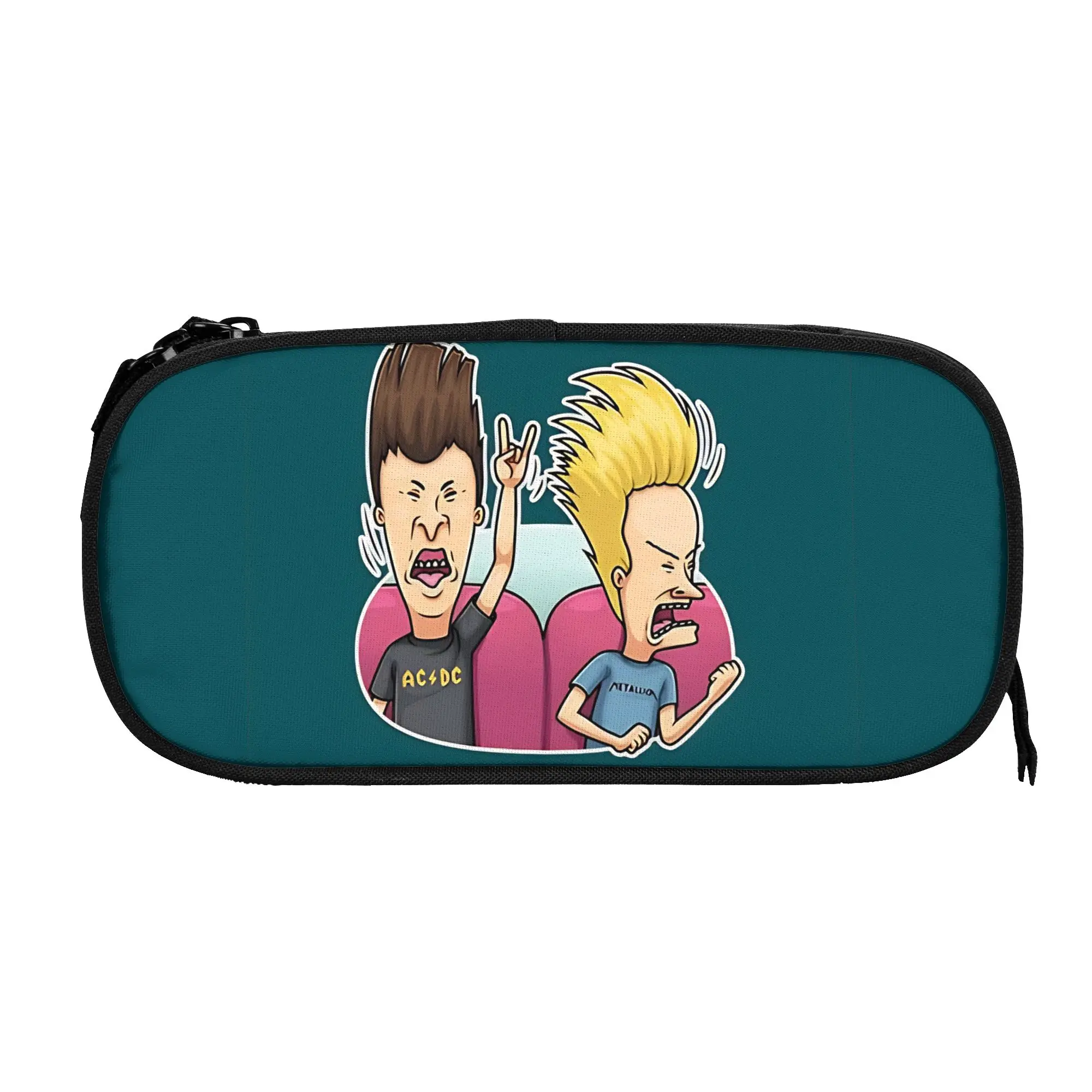 1 piece Lightweight 90s Retro Cartoon Pencil Case Girls Pen Bag Beavis and Butt Head Office Pencil Pouch
1 piece Lightweight 90s Retro Cartoon Pencil Case Girls Pen Bag Beavis and Butt Head Office Pencil Pouch