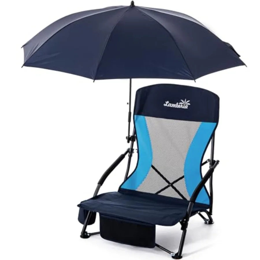 Folding Beach Chair with Umbrella for Adults, Navy Blue, Aluminum Frame Polyester Fabric, 300lbs Capacity, Portable Lightweight
Folding Beach Chair with Umbrella for Adults, Navy Blue, Aluminum Frame Polyester Fabric, 300lbs Capacity, Portable Lightweight