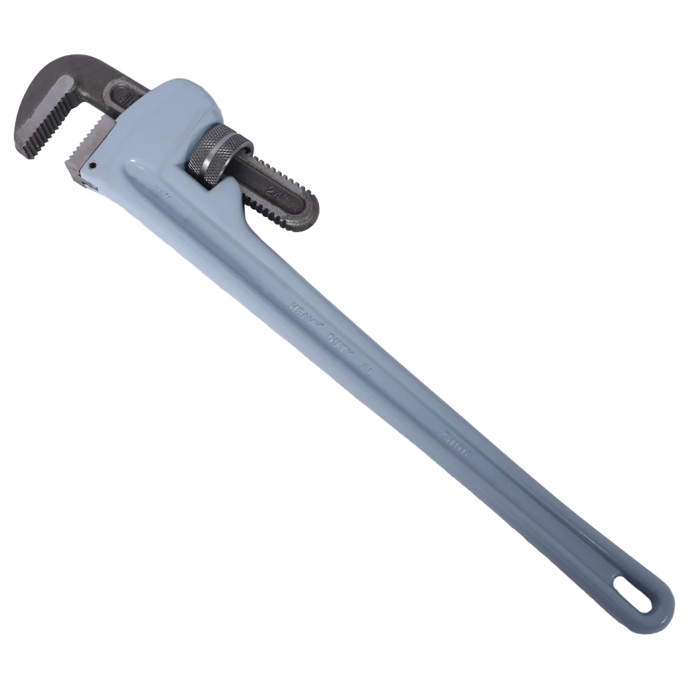 24 inch Pipe Wrench Aluminum Straight Pipe Wrench Heavy Duty 24-Inch Plumbers Wrench, Easy to Carry, Hangable Design
24 inch Pipe Wrench Aluminum Straight Pipe Wrench Heavy Duty 24-Inch Plumbers Wrench, Easy to Carry, Hangable Design