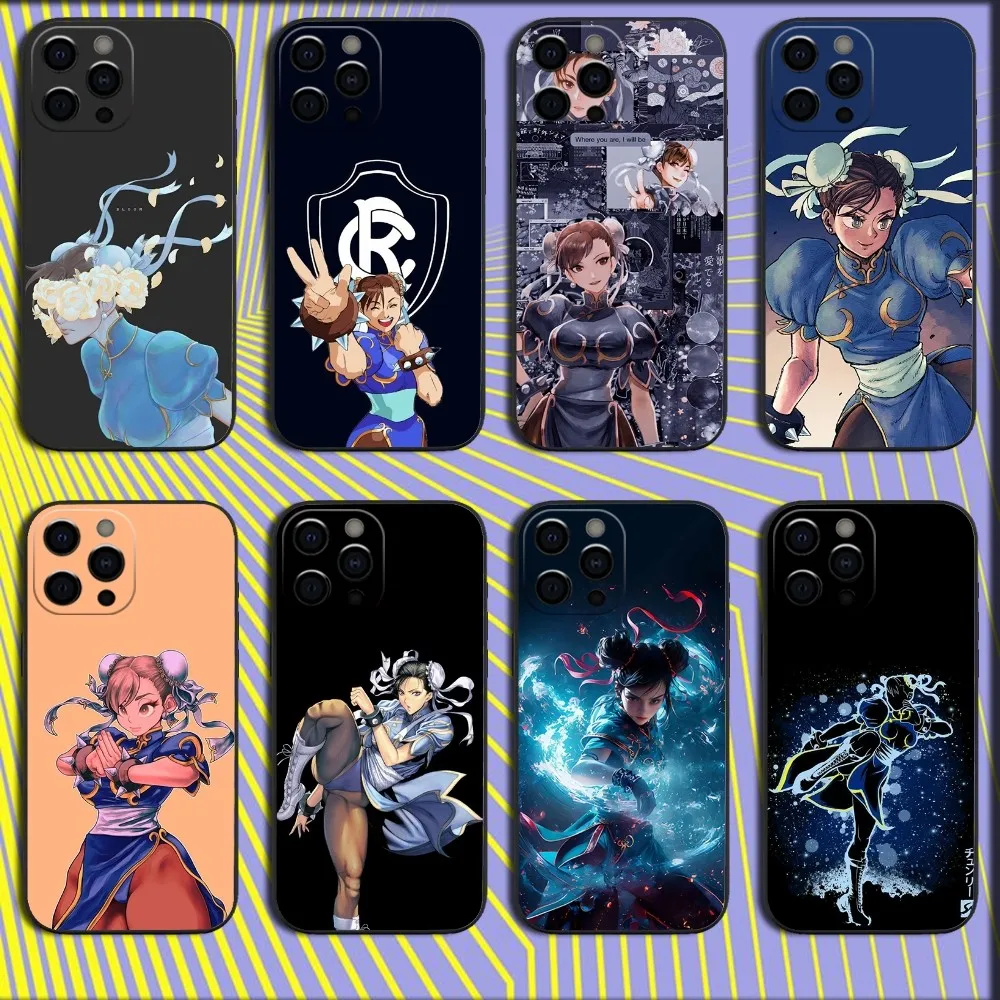 ChunLi art S-Street F-Fighter Phone Case For iPhone 16,15,14,13,12,11,Pro,X,XS,Max,XR,Plus,Mini Soft Black Cover
ChunLi art S-Street F-Fighter Phone Case For iPhone 16,15,14,13,12,11,Pro,X,XS,Max,XR,Plus,Mini Soft Black Cover