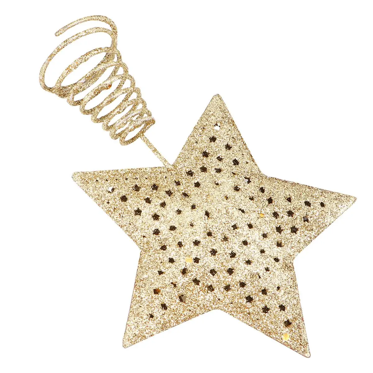 Metal Star Tree Topper Christmas Decorations Easy Install Wrought Iron Treetop nament Festive Home Party Christmas Tree Star
Metal Star Tree Topper Christmas Decorations Easy Install Wrought Iron Treetop nament Festive Home Party Christmas Tree Star