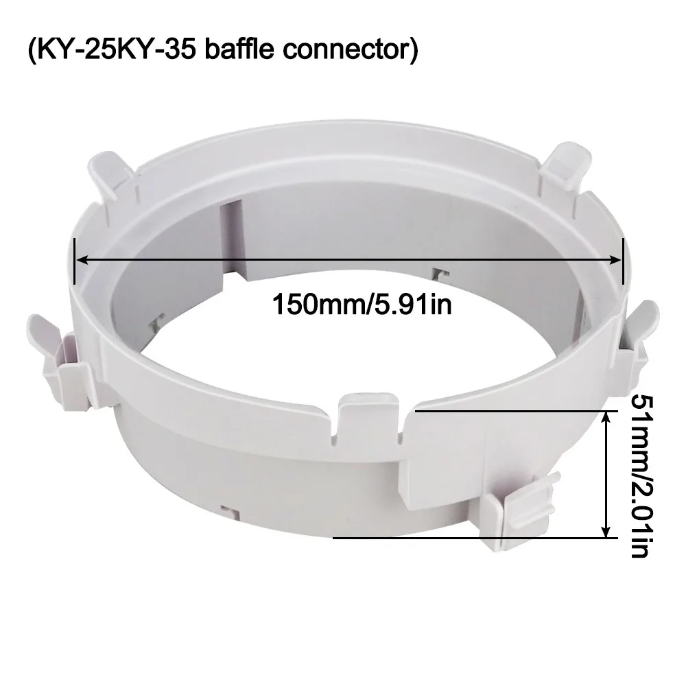 ABS Air Conditioner Exhaust Hose Connector Replacement Round/Square Shaped Exhaust Duct Hose Adapter Exhaust Pipe Interface
ABS Air Conditioner Exhaust Hose Connector Replacement Round/Square Shaped Exhaust Duct Hose Adapter Exhaust Pipe Interface