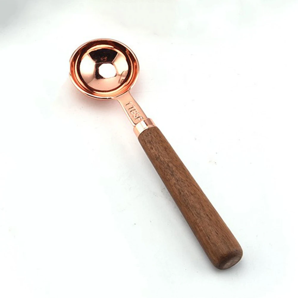 2pcs Coffee Measuring Spoon 15Ml Reusable Spice Scoop Anti-Slip Wood Handle Kitchen Measure Tool Multi-Function Coffee Bean
2pcs Coffee Measuring Spoon 15Ml Reusable Spice Scoop Anti-Slip Wood Handle Kitchen Measure Tool Multi-Function Coffee Bean