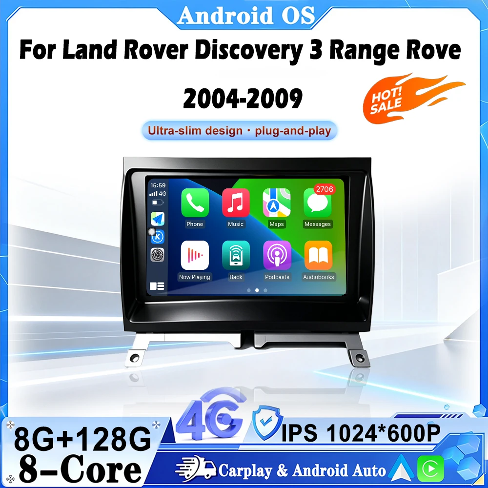 7 inch For Land Rover Discovery 3 Range Rove2004-2009 IPS Touch Screen Android 16 System DSP Stereo Car Multimedia Player 4G
7 inch For Land Rover Discovery 3 Range Rove2004-2009 IPS Touch Screen Android 16 System DSP Stereo Car Multimedia Player 4G