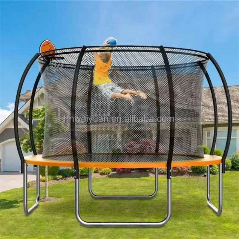 12ft Indoor/Outdoor Mini Trampoline Park Kids PVC Backyard Trampoline Basketball Hoop Competitive Price Jumping Trampoline Home
12ft Indoor/Outdoor Mini Trampoline Park Kids PVC Backyard Trampoline Basketball Hoop Competitive Price Jumping Trampoline Home