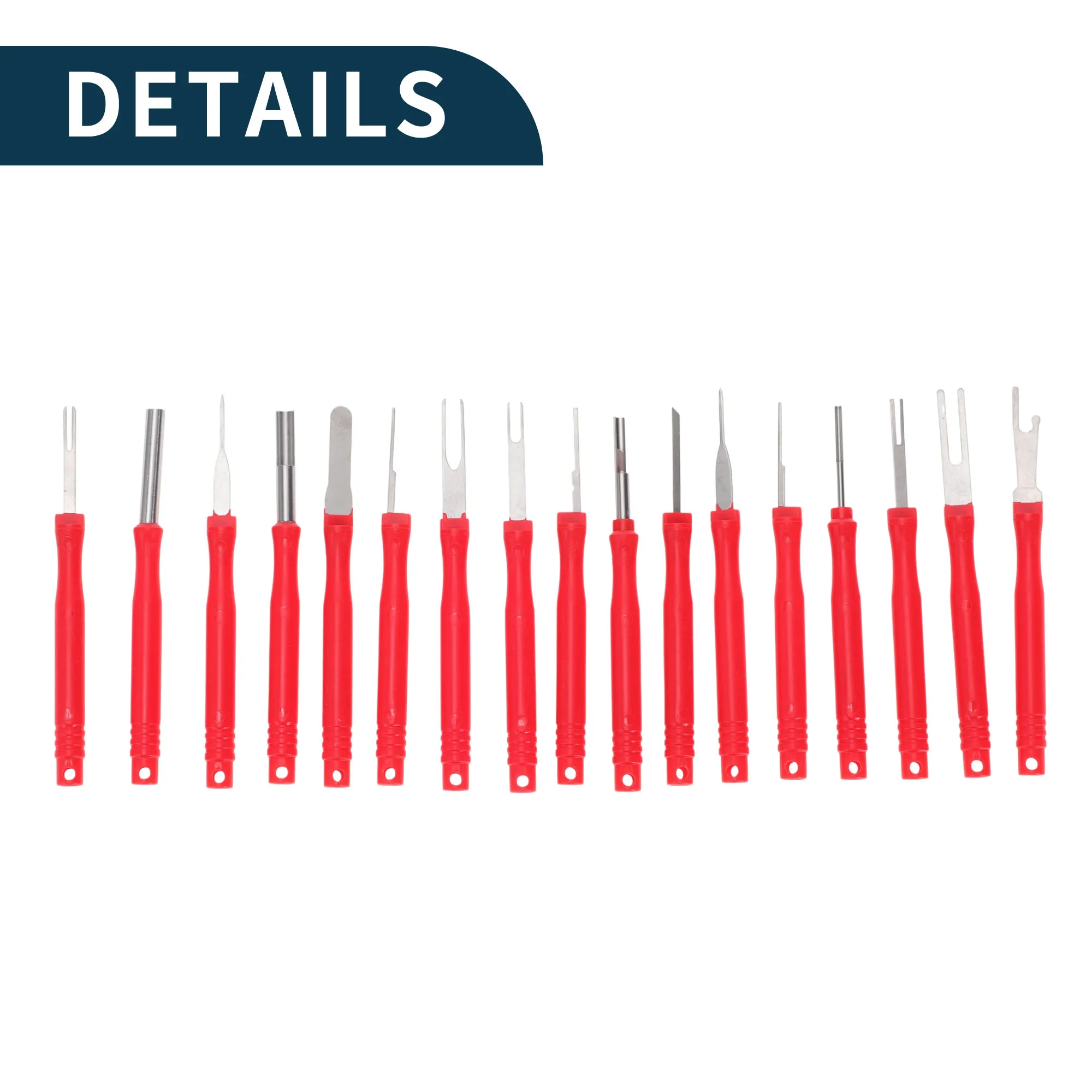 UXCELL Car Truck Motorcycle Boat Terminal Removal Tool Assortment Kit Wire Connector Terminal Pin Extractor Kit Red 72 Pcs
UXCELL Car Truck Motorcycle Boat Terminal Removal Tool Assortment Kit Wire Connector Terminal Pin Extractor Kit Red 72 Pcs