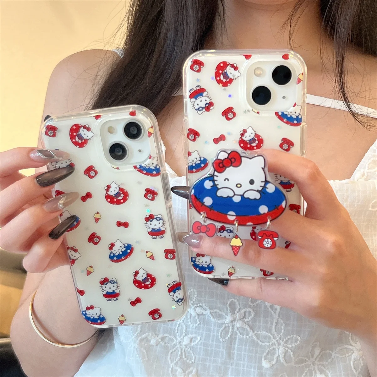 New HelloKitty catFor iPhone 16 15 14 13 Pro Max - Luxury Stylish INS Korean Cute Shockproof Phone Case Lovely Anti-fall Cover F
New HelloKitty catFor iPhone 16 15 14 13 Pro Max - Luxury Stylish INS Korean Cute Shockproof Phone Case Lovely Anti-fall Cover F