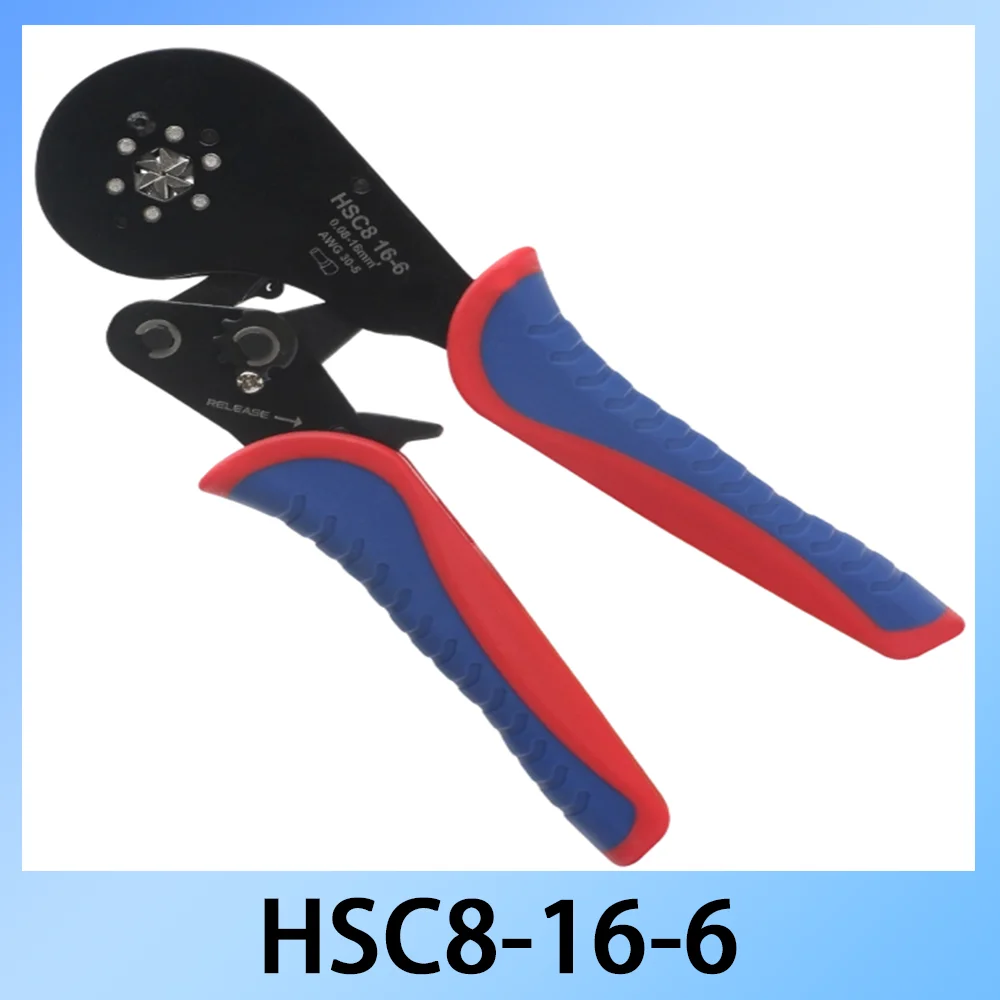 Heavy Duty HSC8 16-6 Ferrule Crimp Plier Hexagonal Cold Press Tool for Household Industrial Electrical Cable Connection
Heavy Duty HSC8 16-6 Ferrule Crimp Plier Hexagonal Cold Press Tool for Household Industrial Electrical Cable Connection