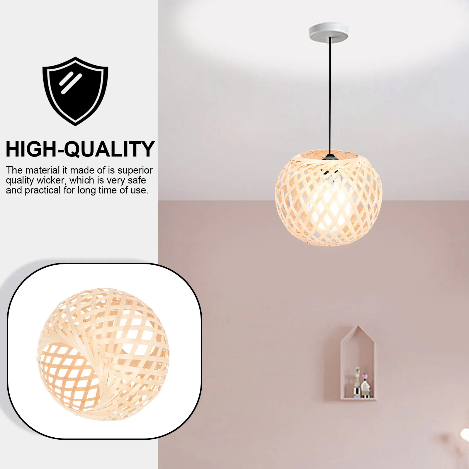 Hand Woven Lampshade Retro Hollow Retro Lampshade Light Decorative Ceiling Lamp Accessory Home Office Lighting Gift
Hand Woven Lampshade Retro Hollow Retro Lampshade Light Decorative Ceiling Lamp Accessory Home Office Lighting Gift