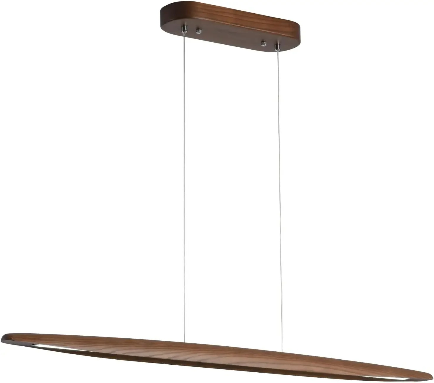 51" LED Wooden Linear Pendant Lighting Island Lights for Dining Room Bar Kitchen Island Hanging Light Fixture Walnut
51" LED Wooden Linear Pendant Lighting Island Lights for Dining Room Bar Kitchen Island Hanging Light Fixture Walnut