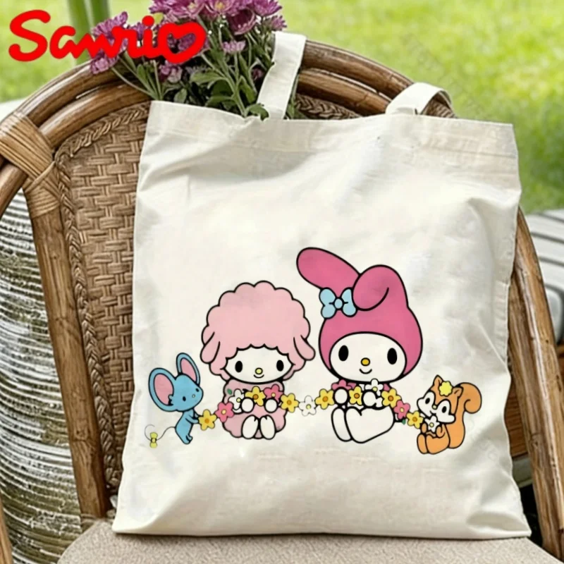 1PC Kawaii Sanrio My Melody & My Sweet Piano with Friends Print Eco-friendly Canvas Shoulder Bag
1PC Kawaii Sanrio My Melody & My Sweet Piano with Friends Print Eco-friendly Canvas Shoulder Bag