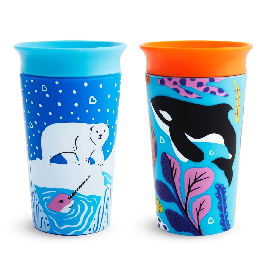® Miracle® 360° WildLove Spoutless Sippy Cup 9 oz Polar Bear Orca Unisex 2 Pack
® Miracle® 360° WildLove Spoutless Sippy Cup 9 oz Polar Bear Orca Unisex 2 Pack